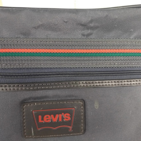Vintage LEVI'S Duffle Travel Bag Gym Bag 1980's - Picture 3 of 8